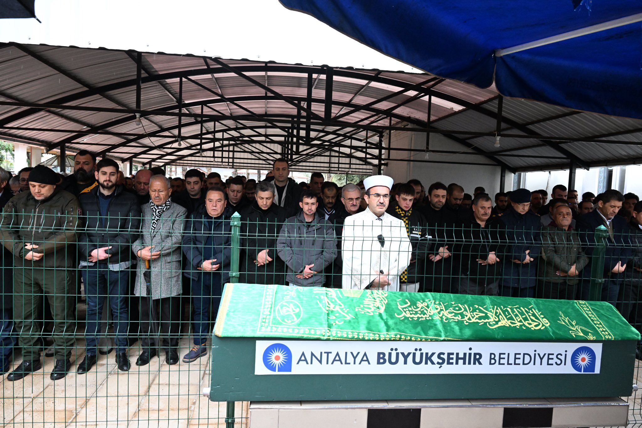 Suyla Dolan Altgeçitte Yaşamını Yitiren Halil Yıldız'ın Cenaze Törenide Vali, Başkanlar Ve Siyasiler Katıldı