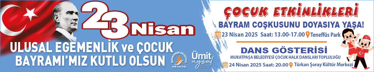 23 Ni̇san Etki̇nli̇kleri̇ 1300X250
