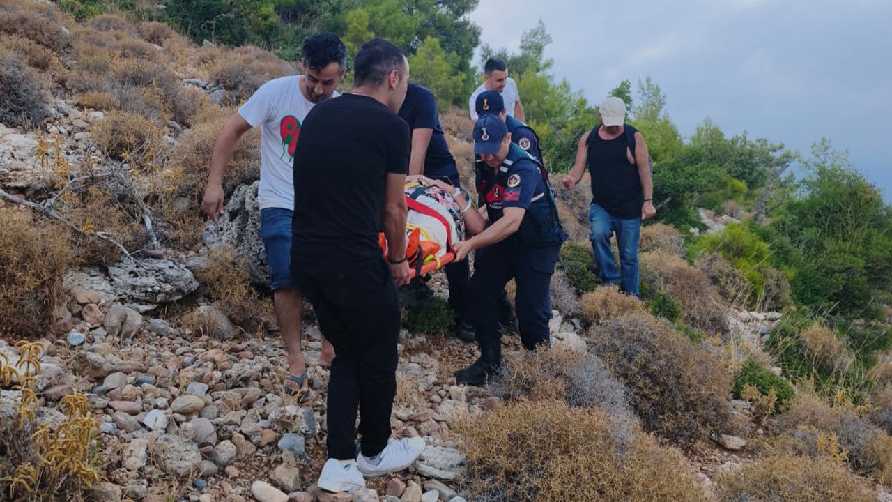 Manavgat’ta doğa yürüyüşü hastanede bitti