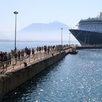İngiliz turistler kruvaziyerle geldi