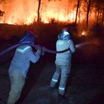 Serik'te yangının enerjisi düşürüldü, müdahale sürüyor
