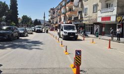 Korkuteli'de delinatör çalışmaları