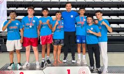 Kemer'in sporcuları yedi madalya ile döndü