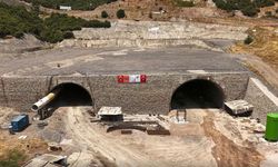 Çubukbeli Tüneli'nde 6 yıl sonra yeniden çalışma başladı