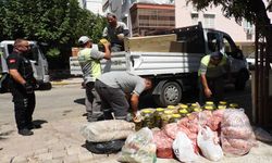 Kepez’de denetimde 152 kilo et ve 20 bidon turşuya el konuldu