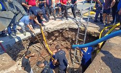 Kumluca'da göçük altında kalan işçi kurtarıldı