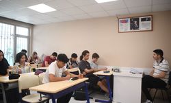 Yaz kampı ile sınavlara hazırlanıyorlar