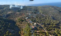 Kaş'ta orman yangını