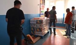 Kemer'de 6 bin 500 öğrenciye kırtasiye desteği
