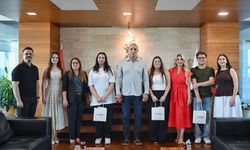 Başkan Kotan başarılı gençleri ağırladı