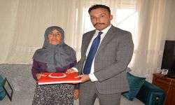 Başsavcıdan şehit annesine ziyaret