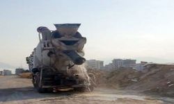 Kepez'de çevreyi kirleten beton mikserine 200 bin TL ceza