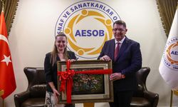 Başkan Vekili Özdemir'den AESOB'a ziyaret