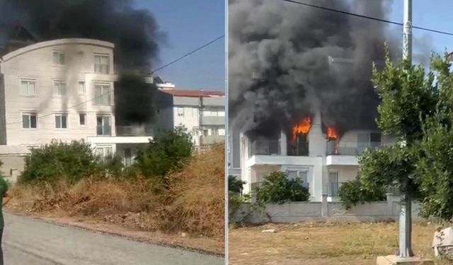 Döşemealtı'nda yangın paniği
