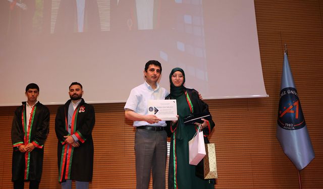 Başsavcının kızı birinci oldu