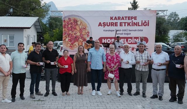 Başkan Kotan'dan aşure etkinliğinde birlik mesajı