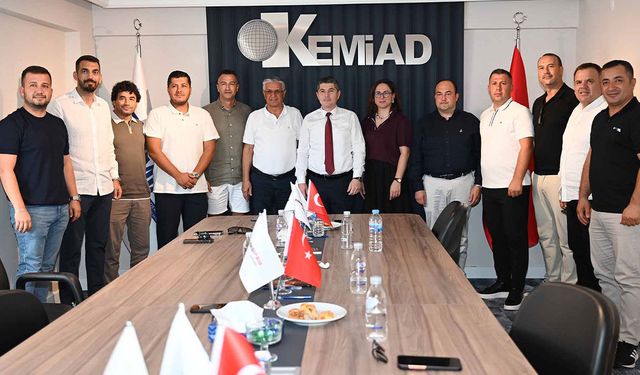 Başkan Topaloğlu'ndan KEMİAD'a ziyaret