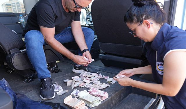 Kepez'de dilencilere operasyon