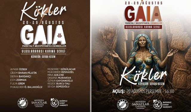 İnsanlığın izleri 'Kökler' sergisinde yeniden hayat buluyor