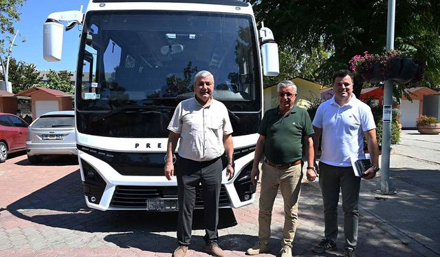 Kemer'den sporculara yeni otobüs