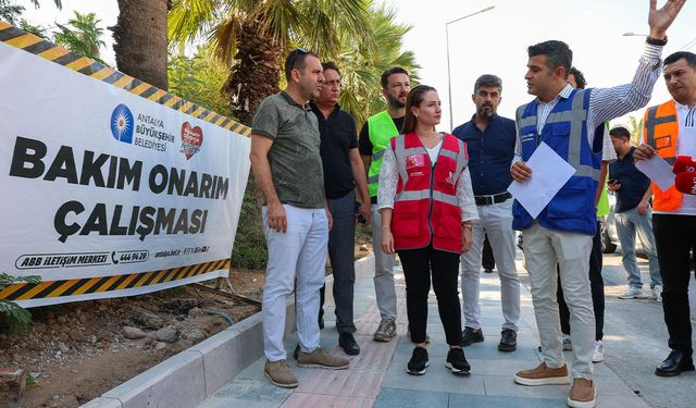 Başkan Vekili Özdemir çalışmaları yerinde inceledi