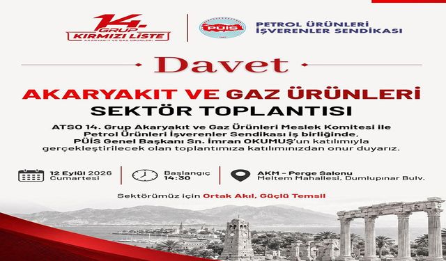 Akaryakıt ve gaz sektörü Antalya'da buluşuyor
