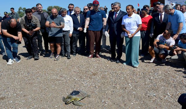 Uydu cihazlı ‘Hanzala’ Akdeniz’e uğurlandı