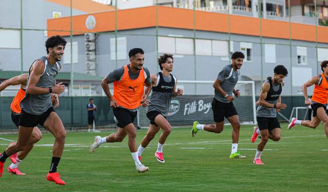 Alanyaspor'da hazırlıklar başladı