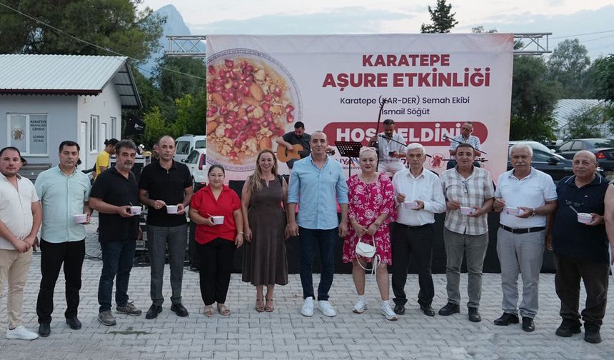 Başkan Kotan'dan aşure etkinliğinde birlik mesajı