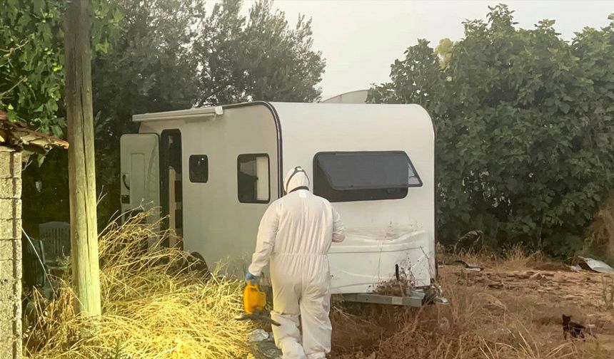 Karavanda ölü bulundu