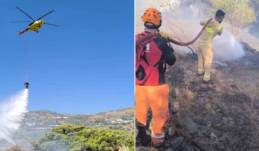 Antalya'da 2 günde 7 ilçede 12 yangın