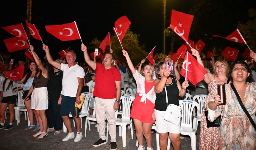 Kemer'de Avrupa şampiyonluğu coşkusu
