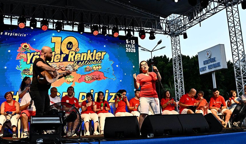 Yöreler Renkler Festivali İç Anadolu Gecesiyle devam etti